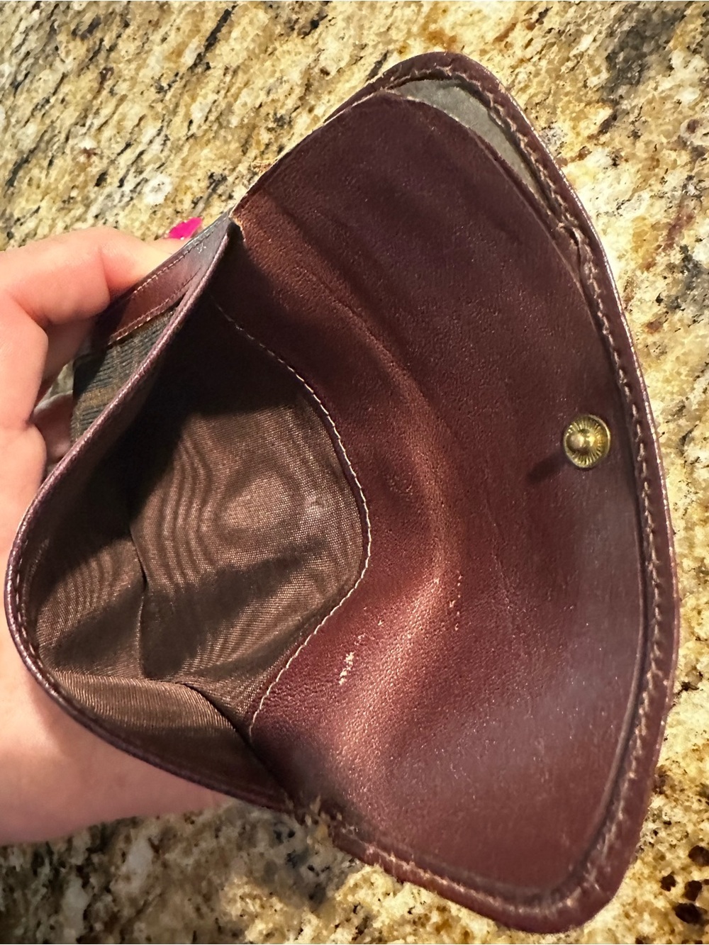 Fendi Zucca FF Logo Wallet, vintage- look at all pics**project piece** - Picture 6 of 14
